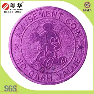 2016 years High quality metal custom made souvenir aluminium metal token