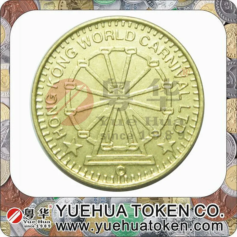 Hot Sale cutting prize vending coin machine token