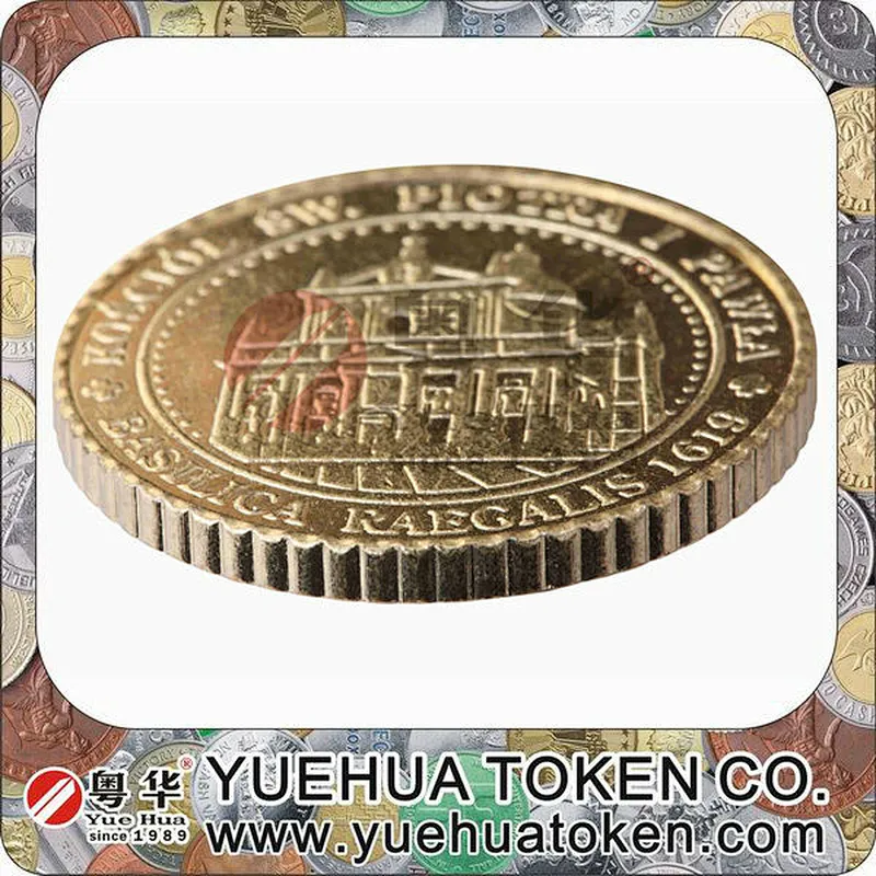 Pachislo Slot Machine Edge Reeded Token