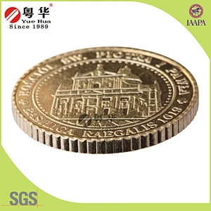 Vending game machine Edge Reeded Token