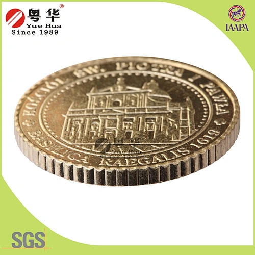 Vending game machine Edge Reeded Token
