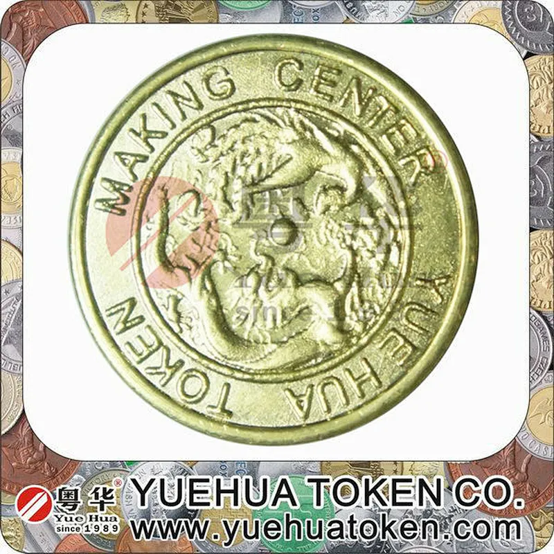 High quality gold plated metal 2 euro coins medals