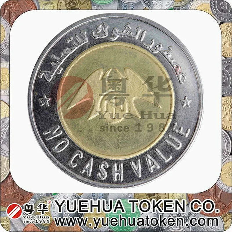 Mechanical coin acceptors Token Coin