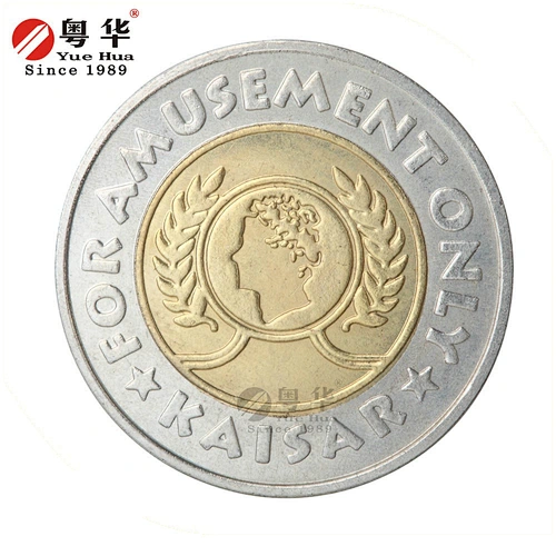 Pachislo Slot Machine Bi-metal Token