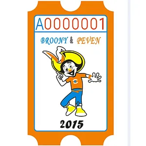 Factory price wholesale OEM 160g/180g Lottery ticket for Lottery Machine