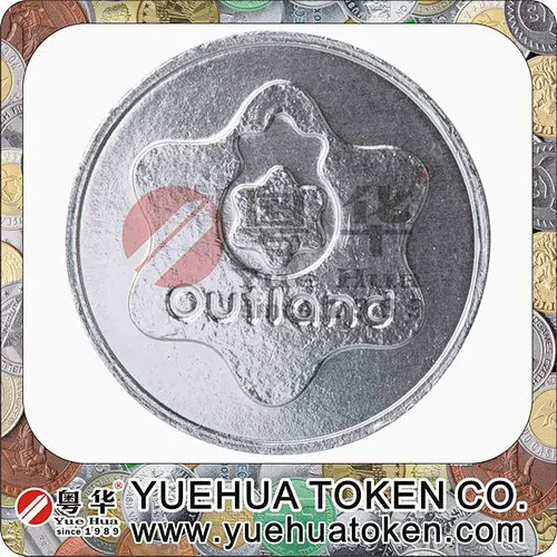 Wedding souvenir Aluminium Token