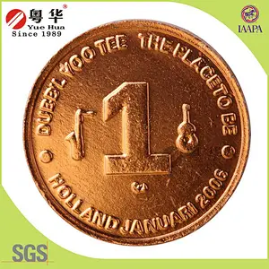 2016 years High quality metal custom made souvenir aluminium metal token
