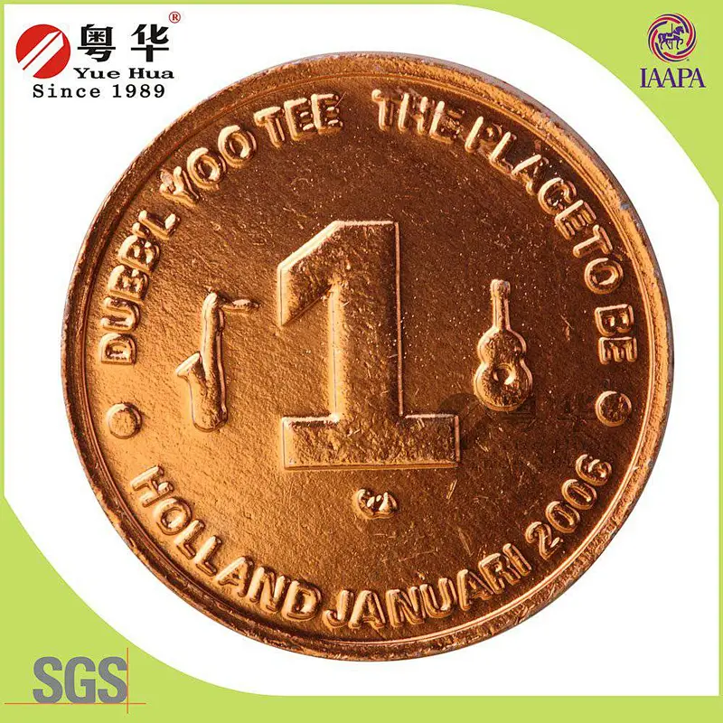 2016 years High quality metal custom made souvenir aluminium metal token