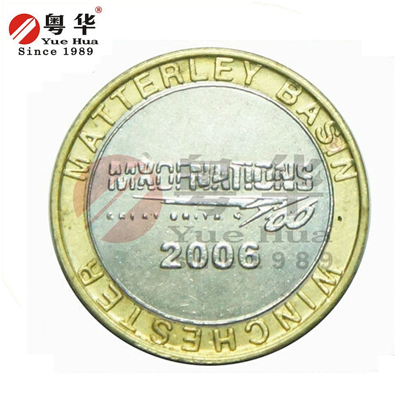 Electronic coin selector 2 Color Brass Token