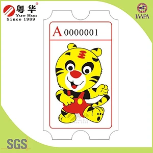 Factory price wholesale OEM 160g/180g Lottery ticket for Lottery Machine