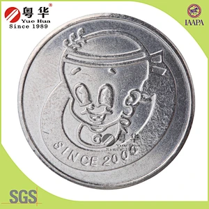 slot arcade game stainless steel coin token