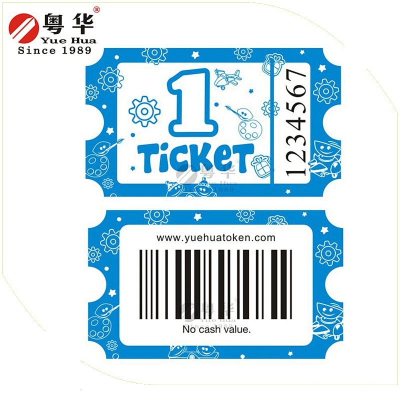 Factory price wholesale Redemption ticket for slot machine game
