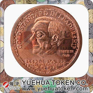 Yuehua Token supply high quality souvenir coins for gifts