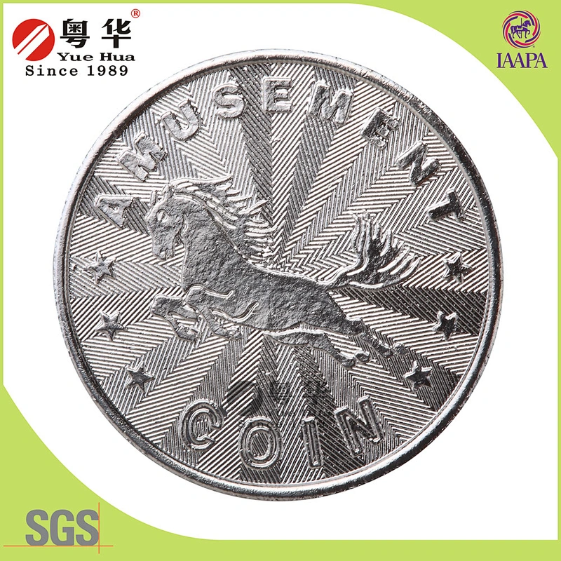 Custom Metal machine coin for play car