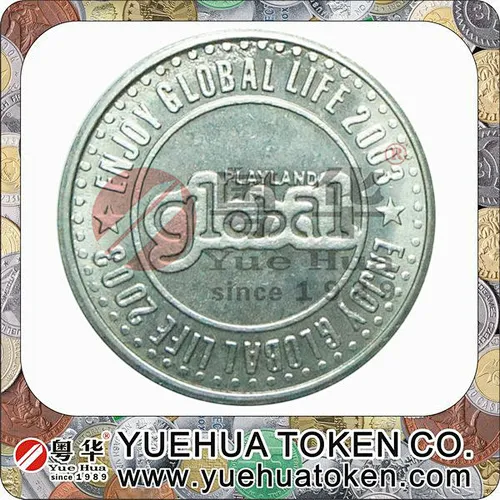 Boxer Fighting Game Machine Stainless Steel Token