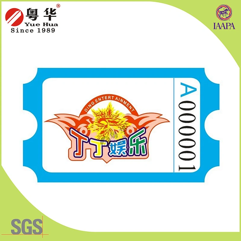Printing Redemption arcade tickets for arcade games