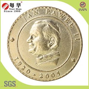 China Manufacturer Wholesale Custom Metal Game Token Copy Coin