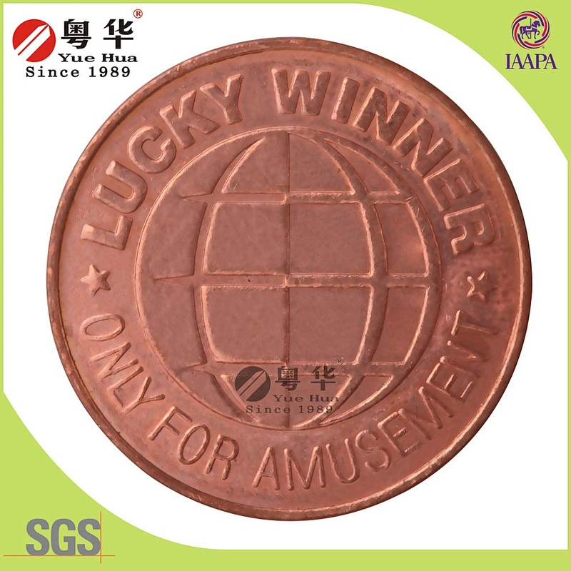 Manufacturer Wholesale Custom Metal Game Token Copy Coin