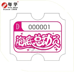 Newest Customized amusement Redemption ticket for sale