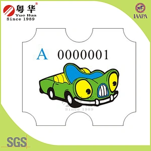 Game Machine Custom Redemption Ticket-Game Machine parts