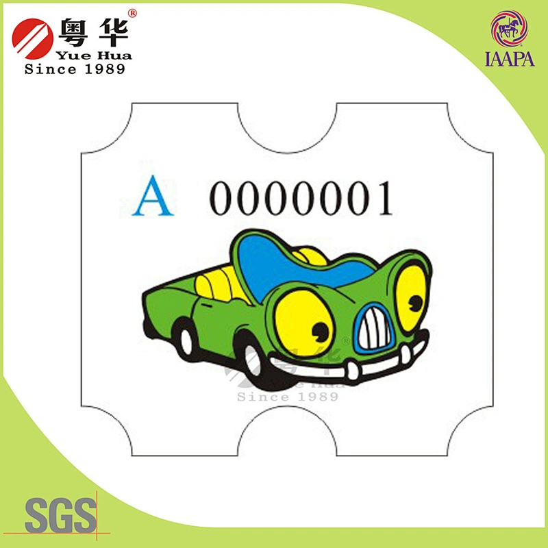Game Machine Custom Redemption Ticket-Game Machine parts