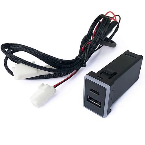 丰田通用充电器 QC3.0 USB+PD 双接口