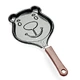   China factory  Bear  shape   nonstick   frying pans with handel durable 