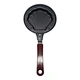 China factory  Shell shape    frying pans  for healthy  cooking   with heat  resistant handel