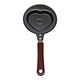 China factory  Heart  shape food grade  nonstick pans  for kids 