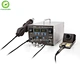 Led Display SMD Hot Air Rework Station, 2 In 1 Rework Station With Hot Air Gun Soldering Iron