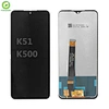 6.5" Original Pantalla LCD For LG K51 Display con Marco Touch Panel Screen Digitizer For LG K51 Q51 K500 LM-K500UM Ecran LCD