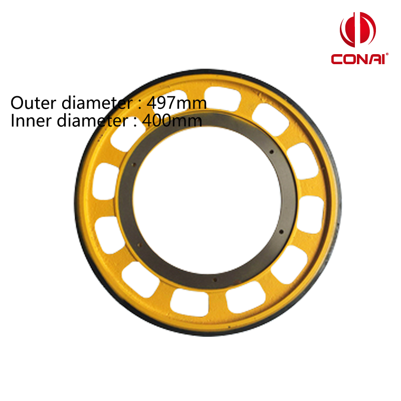 Escalator Handrail Friction Wheel