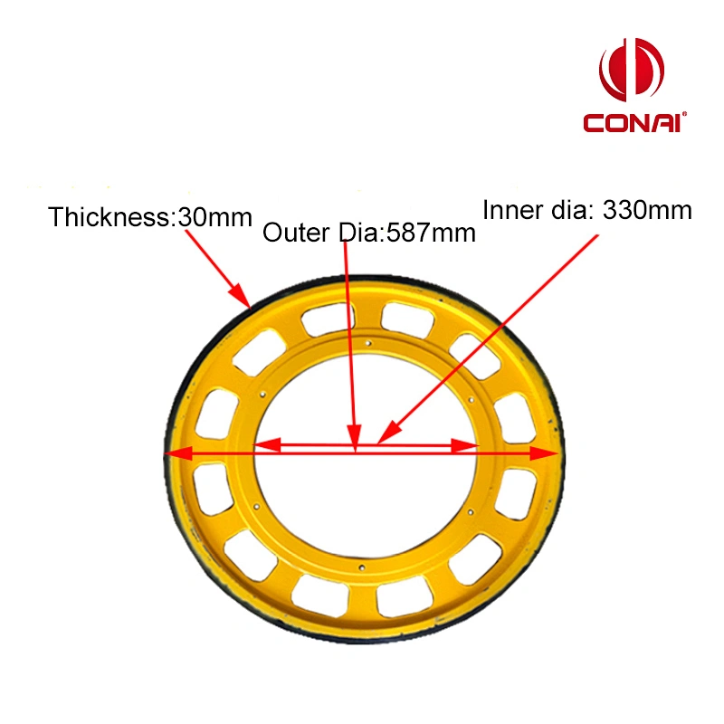 Escalator Handrail Friction Wheel