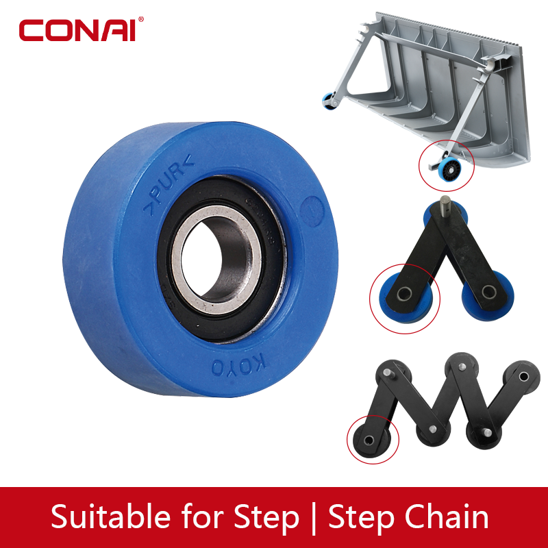 Escalator Step Roller