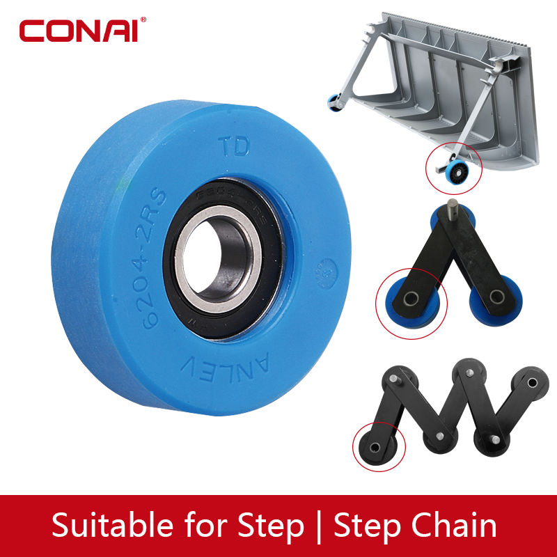 Escalator Step Roller