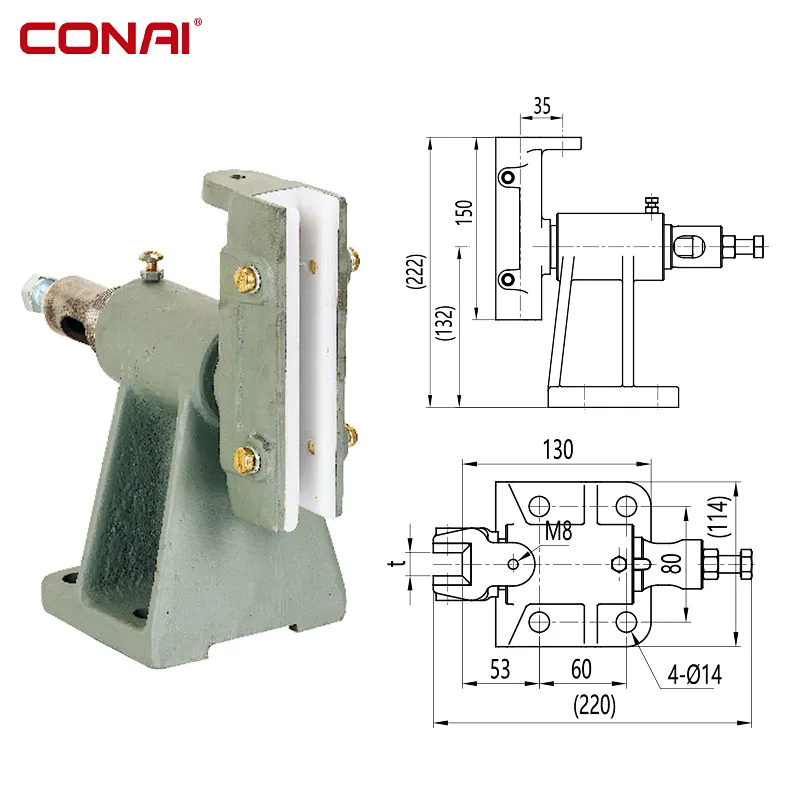 Sliding guide shoe