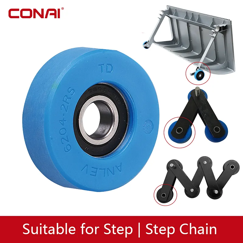 Escalator Step Roller