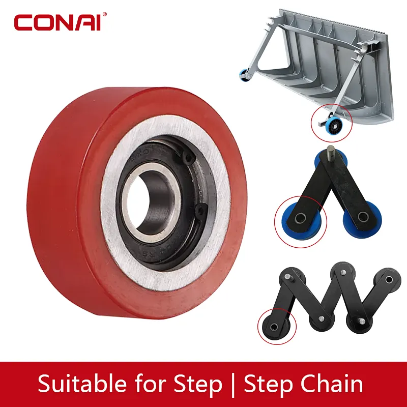 Escalator Step Roller