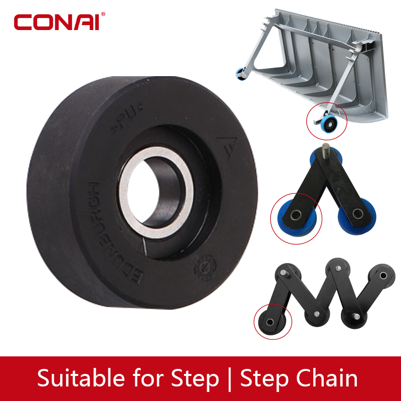 Escalator Step Roller