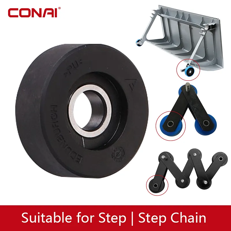Escalator Step Roller