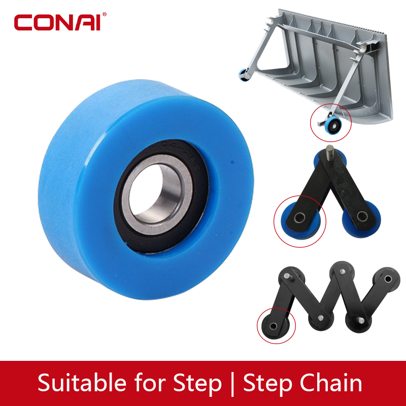 Escalator Step Roller