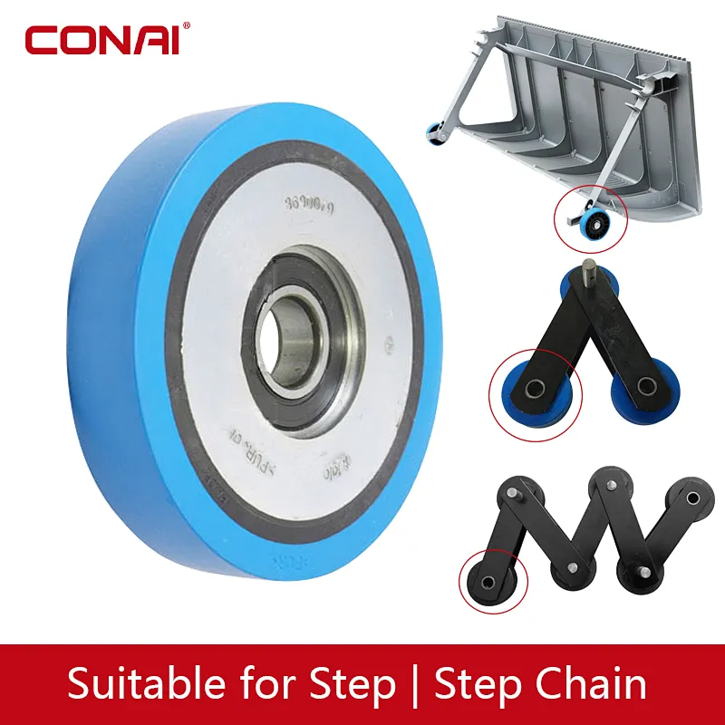 Escalator Step Roller