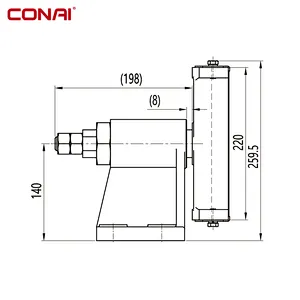 Sliding guide shoe