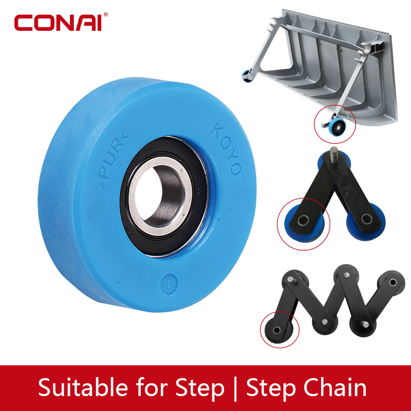 Escalator Step Roller