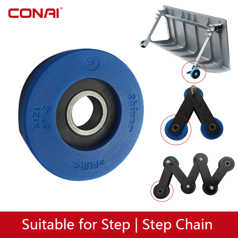 Escalator Step Roller