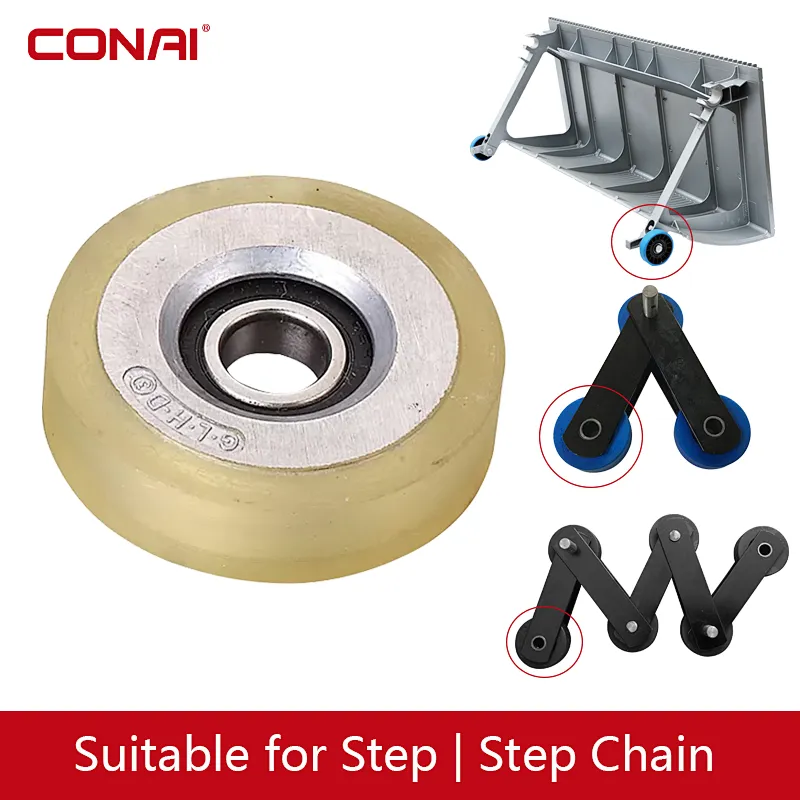 Escalator Step Roller