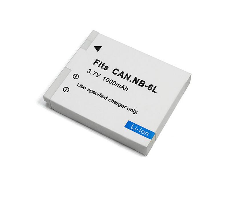 Replacement battery for Canon NB-6L/NB-6LH