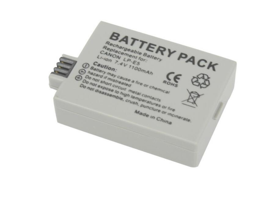 Replacment battery for Canon LP-E5