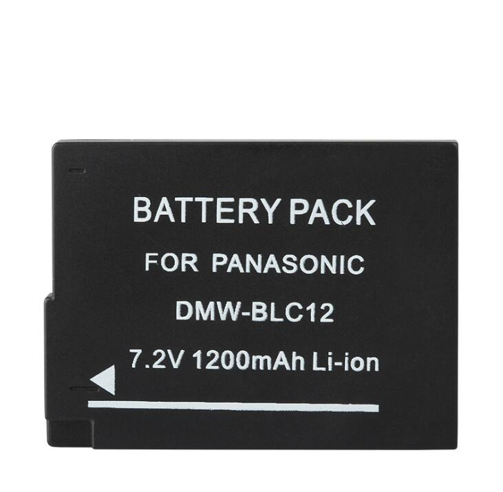 Replacement battery for Panasonic DMW-BLC12