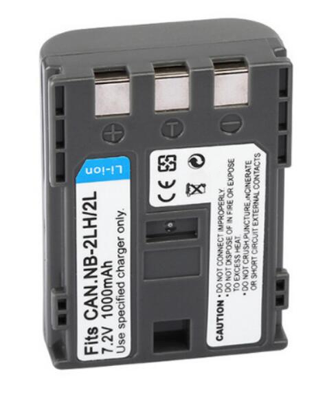 Replacement battery for Canon NB-2L/2LH